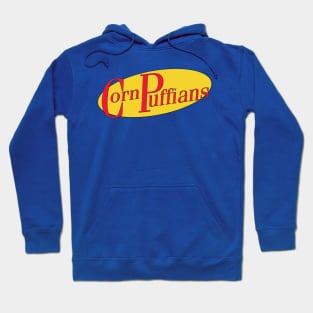 Limited Edition Seinfeld Inspired Corn Puffians Logo Hoodie